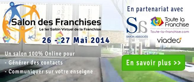 Image de l'article | Le Salon Virtuel des Franchises est un nouvel outil proposé aux franchises et réseaux de commerce associés qui leur apporte une visibilité et des contacts de candidats à la franchise. | Lettre des Réseaux